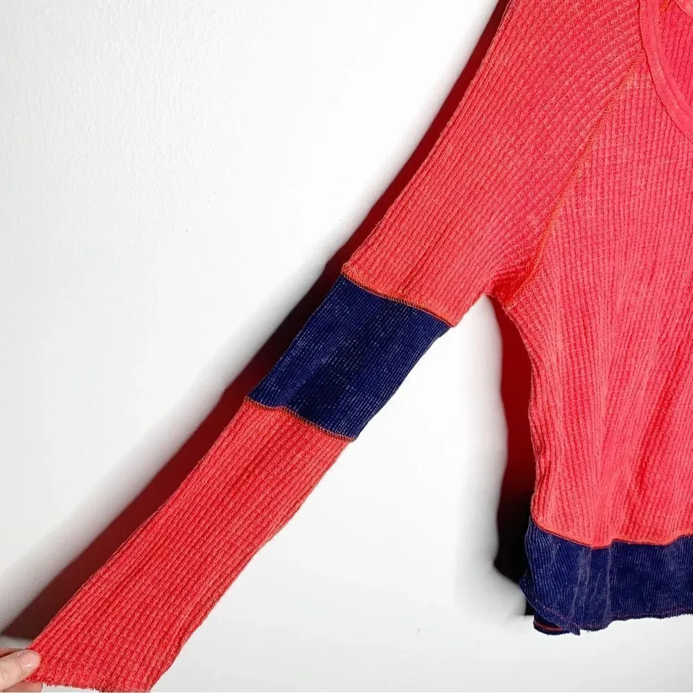 Free People Diamond Dozen Oversized Thermal - Picture 4 of 8